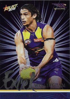 2016 Select Footy Stars - Excel #EP207 Sharrod Wellingham Front